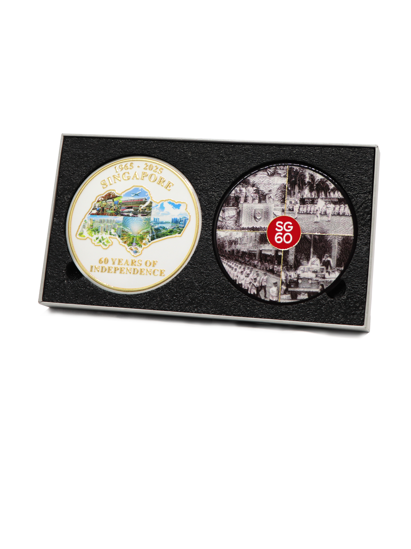 トランプ大統領再選記念 The Singapore Mint 50周年コイン