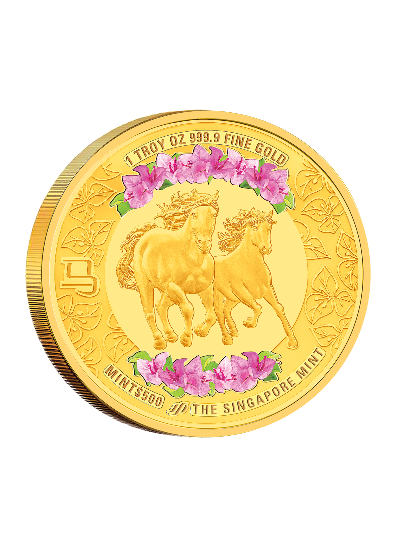 シンガポール 記念コイン 1978 THE YEAR OF THE HORSE 1 oz