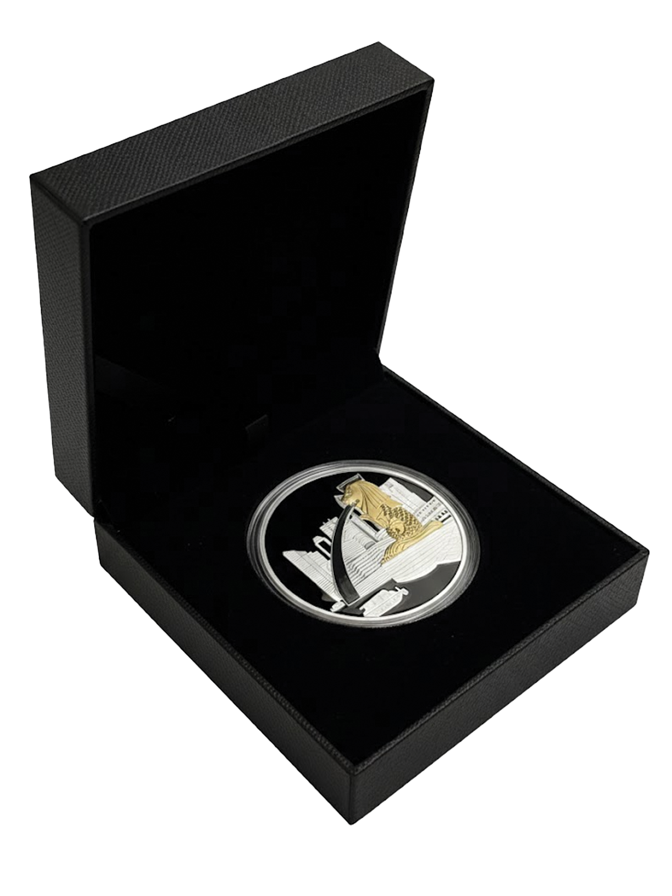 Singapore Mint Merlin 24金箔 置物 The Singapore Mint